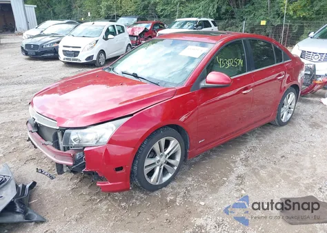 2012 Chevrolet Cruze Ltz from USA, damaged, VIN 1G1PH5SC4C7167056